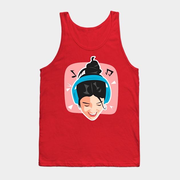 Enjoy Music Tank Top by Irkhamsterstock